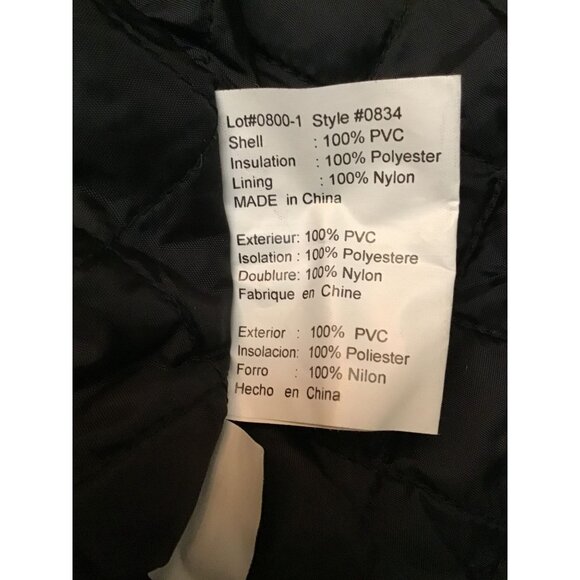 Cedar Key Camouflage Hunting Jacket S 100% PVC Shell Polyester Insulation Quilte - Picture 6 of 8